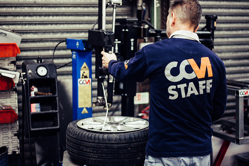 Alloy Wheel Repairs - Tyre Fitting at CCM Gatwick